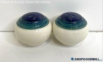 Pfaltzgraff Stoneware Ocean Breeze Salt & Pepper Shakers