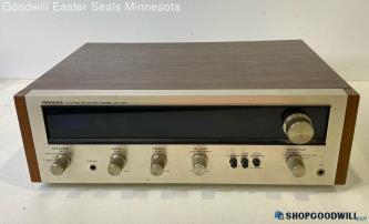 Pioneer Stereo Receiver Model #SX-424 Approx 17" Wide *Pwrs On