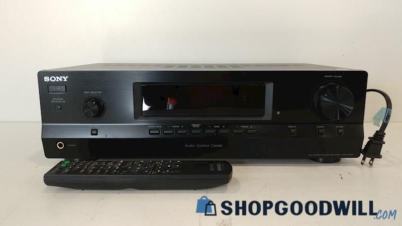 Sony STR-DH130 FM Stereo / FM - AM Receiver Comes W / Remote - Powers On