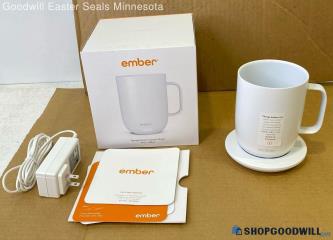 Ember Temperature Control 14oz Mug #C1512 White S#CM19PWGF15003828 w/Box *PwrsOn