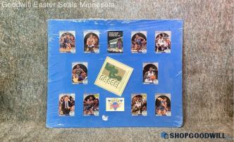 MN Timberwolves Original Expansion Team '89-90 Vtg Basketball Sports Card Matted