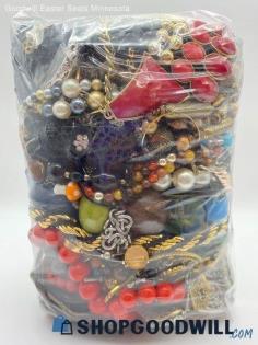 Collection of Costume Jewelry Styles 7.0 lbs