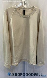 NWT Lululemon Men's Tan Performance Crewneck Sweatshirt - Sz XXL