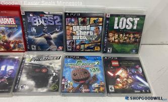 Sony PlayStation 3 Video Game Lot Of 3 The Last Of Us, GTA V& More