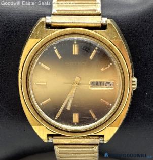 Men's Vintage SEIKO Automatic 17J Gold Tone Watch