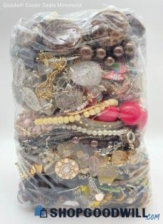 Collection of Costume Jewelry Styles 7.0 lbs