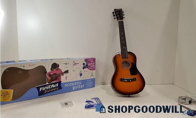 First Act Discovery Acoustic Guitar w/Book+ FG123 Musical Instrument 