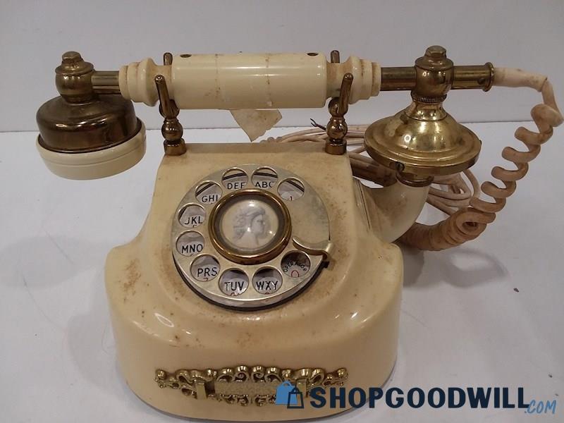 Vintage New York Company Contessa Rotary Dial Phone DOES NOT WORK
