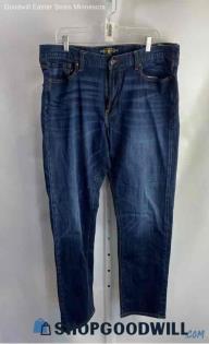 Lucky Brand Men's Dark Blue Wash Straight Jean - Sz 38