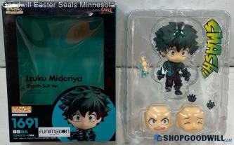 Izuku Midoriya Figure Stealth Suit Version #1691 *Broken Part IOP