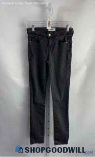 Paige Women's Dark Gray Straight Jean - Sz 26