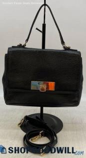 Kate Spade Callie Black Satchel/Top Handle Bag Womens Leather