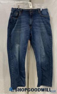 Lucky Brand Men's Dark Wash Blue Straight Jeans - Sz 38S