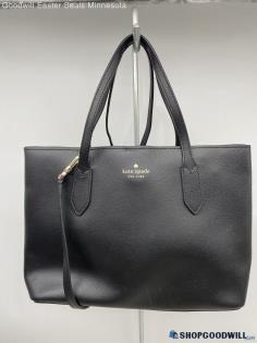 Kate Spade Black Satchel/Small Tote Bag Womens Leather Handbag/Purse