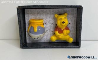 Disney Winnie The Pooh Salt & Pepper Shakers NIOB