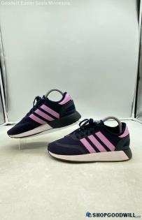 Adidas Women's N-5923 'Legend Ink Clear Lilac' Black/Purple Mesh Sneakers Sz 7