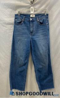 7 For All Mankind Men's Blue Wash Straight Jean - Sz 29