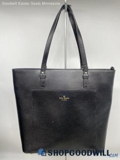 Kate Spade Black Tote/Shoulder Bag Womens Leather Handbag/Purse