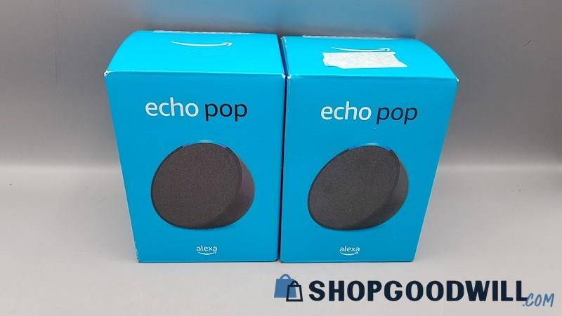  Sealed Amazon Echo Pop Smart Home Speakers