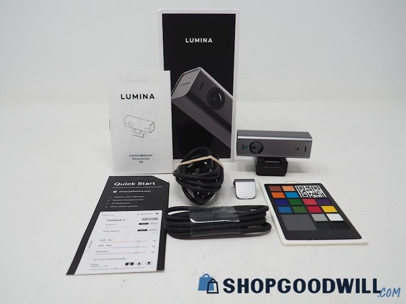 IOB Lumina 4K Webcam Powered By AI. For MAC & PC