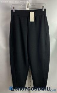 NWT Spanx Women's Black Pull On Barrel Ankle Pants - Sz S