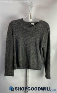 Columbia Women's Heather Gray Pullover Knit Sweater - Sz S