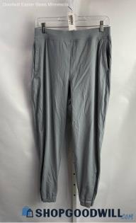 Lululemon Women's Light Gray Pull-On Tech Joggers - Sz 8