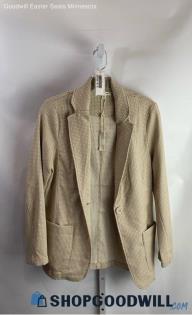 NWT Max Studio Women's Tan Blazer - Sz M