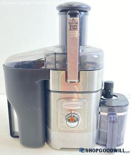 Cuisinart Juice Extractor M# CJE-1000 Not Tested 1000W 120V AC 60Hz