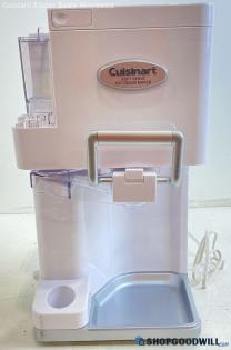 Cuisinart Soft Service Ice Cream Maker M# ICE-45 120V 60Hz 80W Not Tested