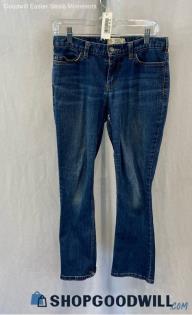 Carhartt Women's Blue Wash Slim Straight Leg Jean - Sz 6