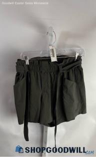 Athleta Women's Tie Belt Paperbag Tech Shorts - Sz 10