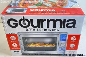 Gourmia Digital Air Fryer Oven M# GTF7900 Powered On AC 120V 60Hz 1700W