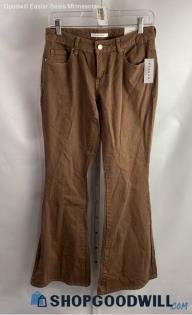 NWT Pacsun Women's Brown Flared Pant - Sz 26