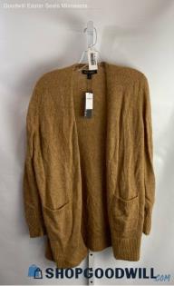 NWT Banana Republic Women's Brown Open Cardigan - Sz 14