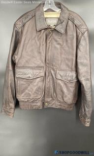 Wilsons Leather Men's Brown Leather jacket - Sz M