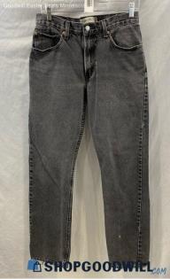 Levi's Men's Weathered Gray 505 Straight Jeans - Sz 31x36