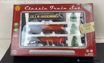 Wow Toyz Classic Plastic Train Set Lights And Sounds Not tested