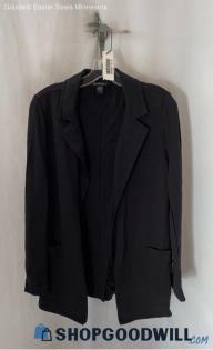 Athleta Women's Black Lightweight Open Blazer - Sz 10