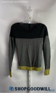 Eileen Fisher Women's Heather Charcoal Sweatshirt - Sz S