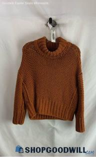 Free People Women's Brown Knit Sweater - Sz XS