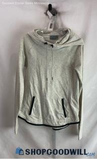 Athleta Women's Heather White Pullover Sweater - Sz S