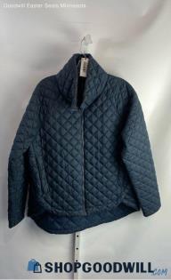 Athleta Women's Dark Navy poly fill Jacket - Sz XL