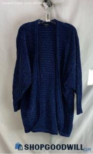 Torrid Women's Navy Blue Knit Cardigan - Sz 2