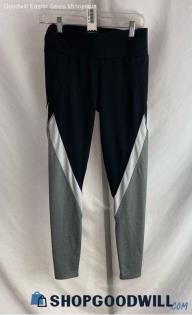 True Religion Women's Black/Gray Active Leggings - Sz M