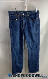 Levi's Men's Blue Wash 514 Straight Leg Jean - Sz 34x29