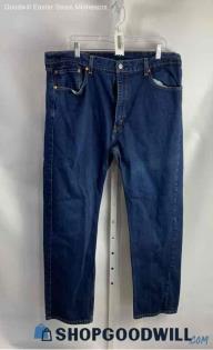 Levi's 505 Men's Dark Blue Straight Jean - Sz 40