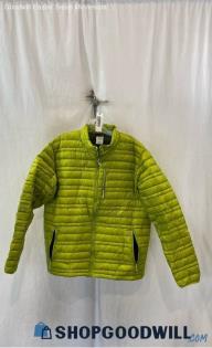 Patagonia Men's Grinch Green Down Jacket - Sz L