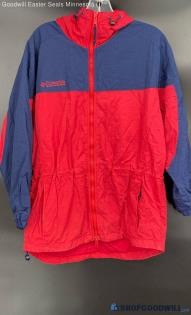 Columbia Sportswear Company Men's Red & Blue Windbreaker jacket