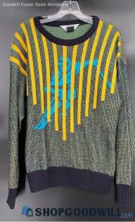 Profile Men's Wool Blend LS Graphic sweater - Sz L